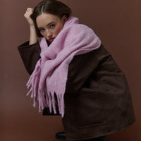 Betty Fluffy Scarf Pink