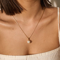 Classic Pearl 18K Gold Necklace