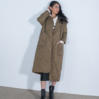 Corey Puffer Jacket Toffee ONLINE ONLY