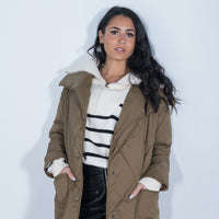Corey Puffer Jacket Toffee ONLINE ONLY