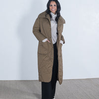 Corey Puffer Jacket Toffee ONLINE ONLY