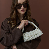 Cosmopolitan Pearl Bag Champagne