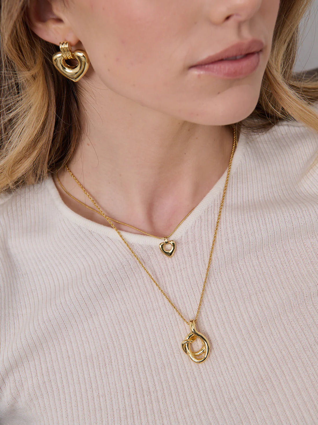 Andie Charm 18K Gold Plated Necklace