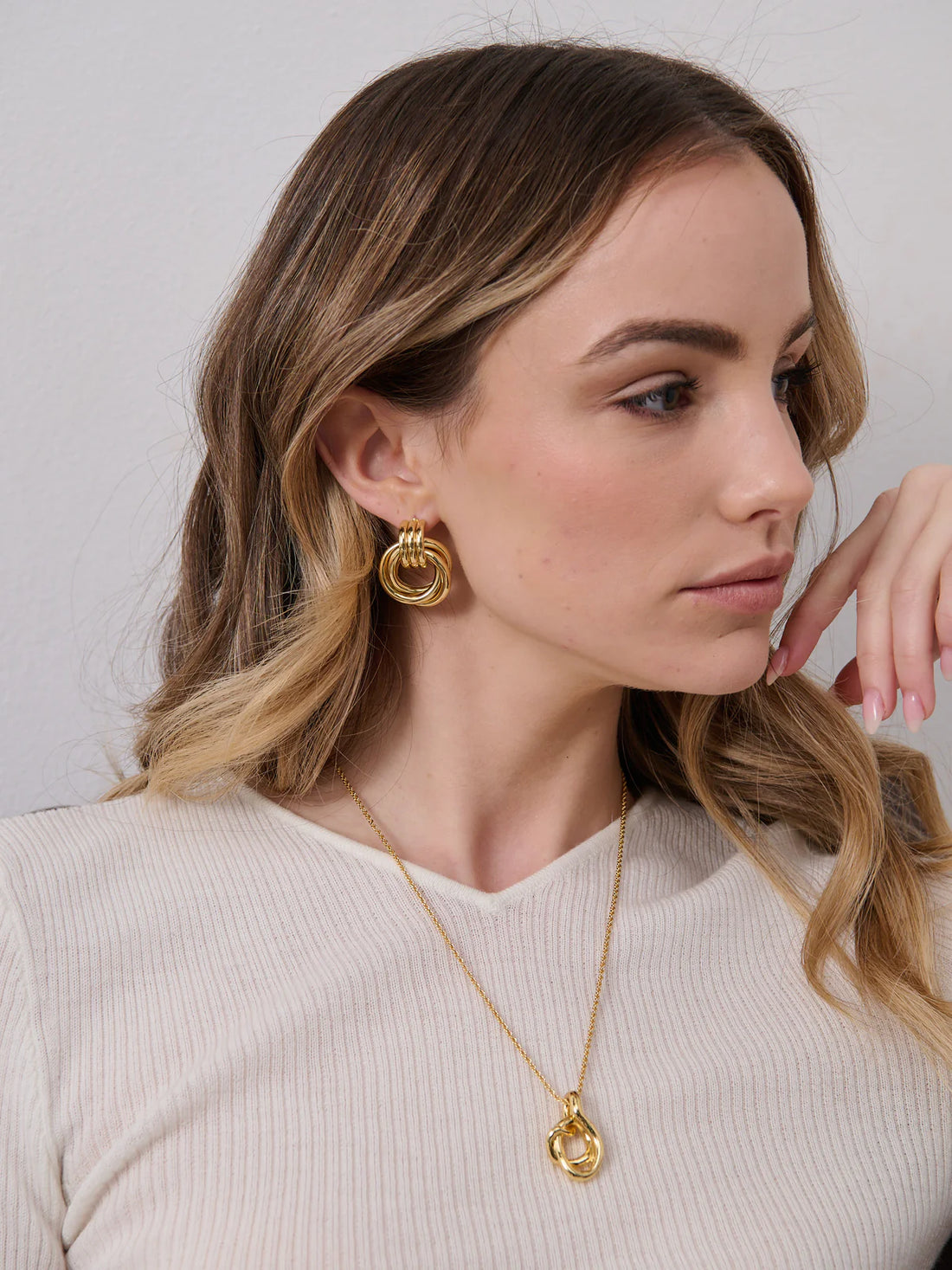 Andie Charm 18K Gold Plated Necklace