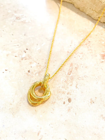 Andie Charm 18K Gold Plated Necklace