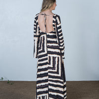 Azure Maxi Dress Noria Print