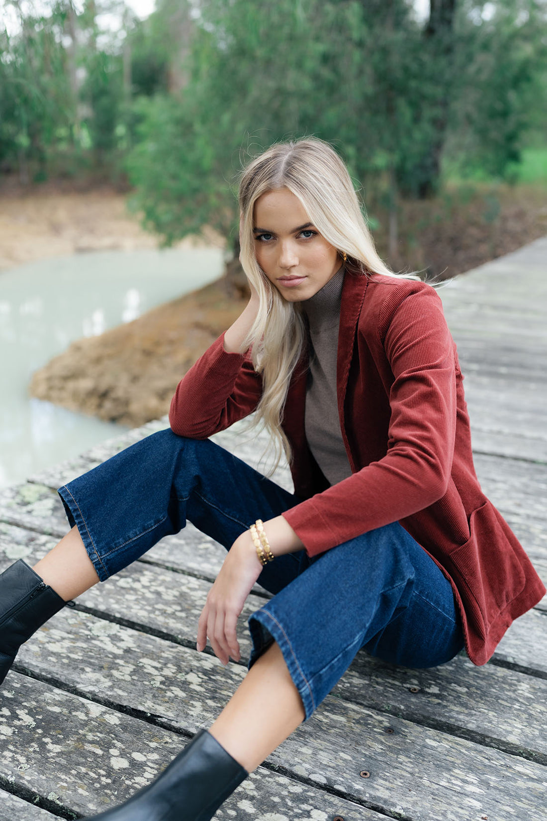 Blondie Jacket Rust