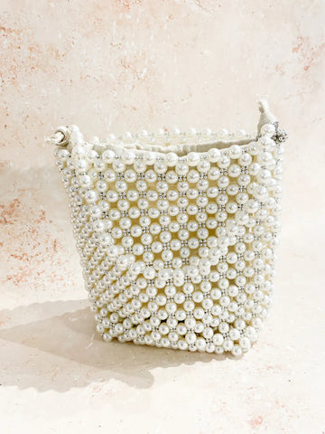 Boba Mini Pearl Bucket Bag