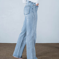 Carlisle Wide Leg Jean Light Wash