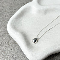 Droplet Sterling Silver Plated Necklace