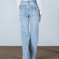 Eden Wide Leg Jean Light Wash