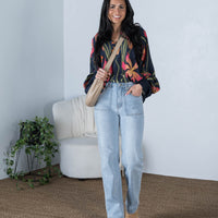 Eden Wide Leg Jean Light Wash