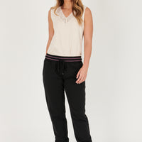 French Terry Everyday Pant Black
