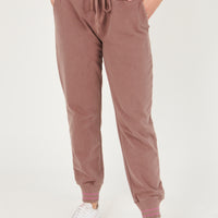 French Terry Everyday Pant Chocolate