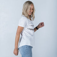 Gigi T Shirt White/Leopard