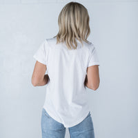Gigi T Shirt White/Leopard