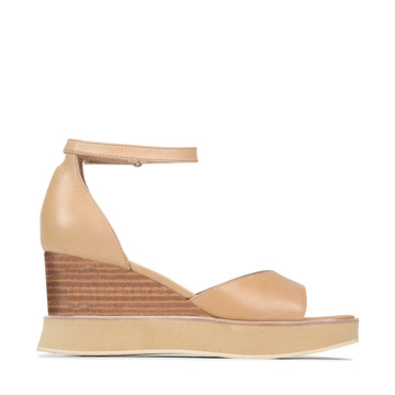 Junah Wedge Heel Tan