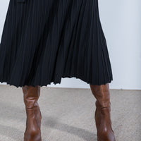 Layana Knitted Dress Black