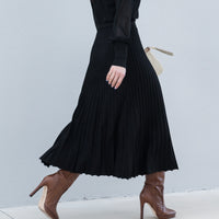 Layana Knitted Dress Black