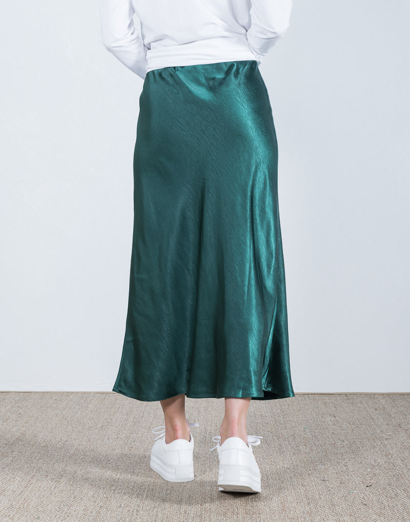 Miriam Midi Skirt Green