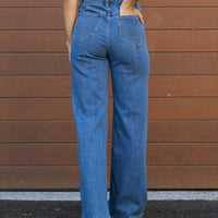 Nelly Double Pocket Jean Mid Wash