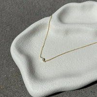 Single Pearl 18K Gold Plated Necklace