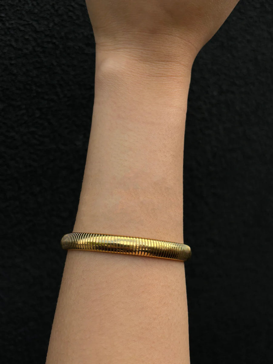 Snake Chain 18K Gold Plated Bracelet