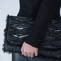 Stacey Lurex Knit Black - ONLINE ONLY