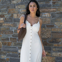 Stacey Midi Dress Oatmeal