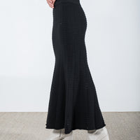 Yasmin Knit Skirt Black - ONLINE ONLY