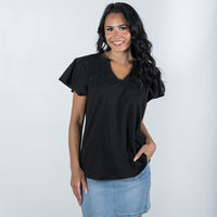 Bree T-Shirt Black - ONLINE ONLY